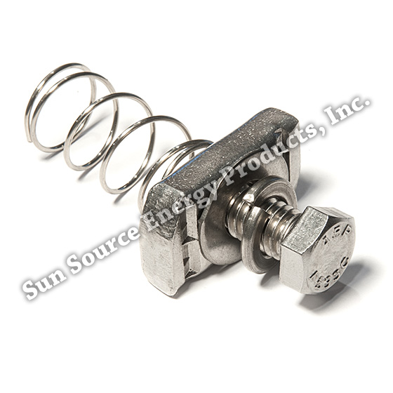 Spring+Strut+Nut+with+Bolt%2C+Stainless+Steel