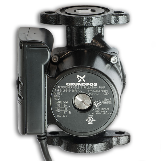 Grundfos+UPS15%2D58FC%2FLC+Circulator+Pump%2C+Line+Cord