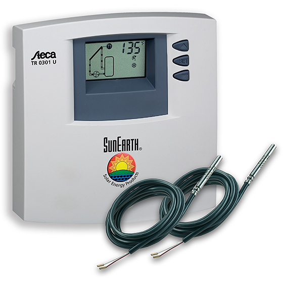 Steca+SETR%2D0301%2DU+Solar+Hot+Water+Controller+with+2+PT1000+Sensors