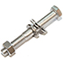 Stainless+Bolt+with+Washer+%26+Nut%2C+5%2F16%22+x+2+1%2F2%22