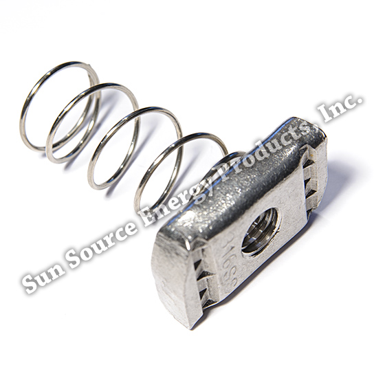 Spring+Strut+Nut%2C+Stainless+Steel